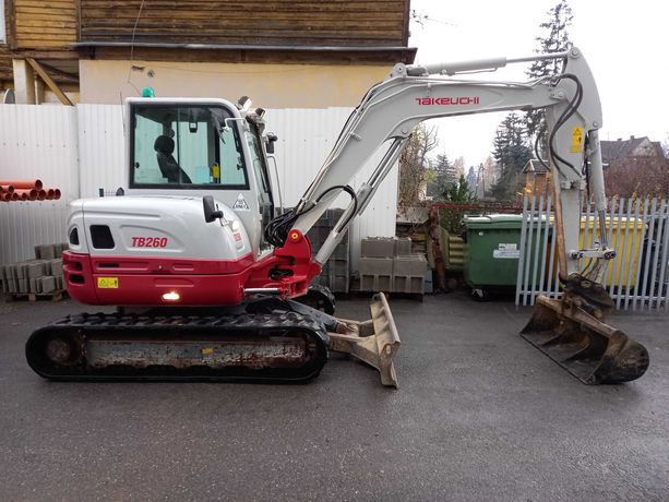 Mini Koparka TAKEUCHI TB 260 / 2016 / 5 Łyżek !!!