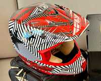 Capacete NOVO FLY Racing Carbon.Mx e Off-road.Made in USA.55%Desc.L-XL