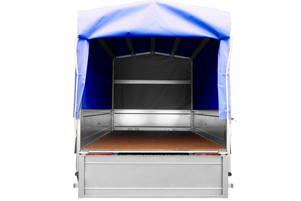 Przyczepka lekka 200x125 GARDEN 201 KIPP stelaż H-800 + plandeka