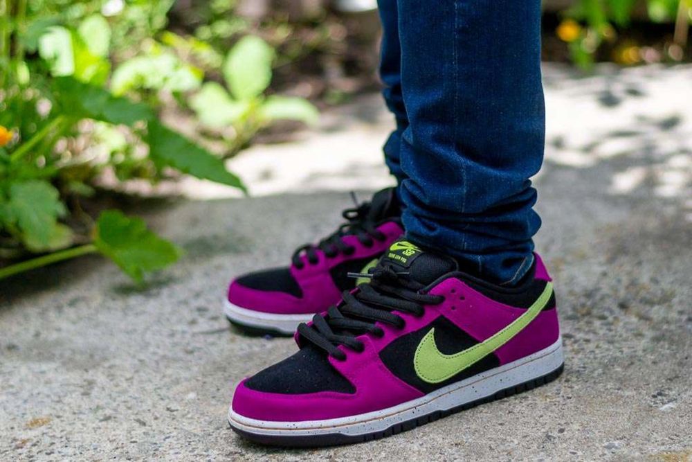 Кроссовки Nike SB Dunk Low Pro ACG Terra Red Plum Найки Данки Слива