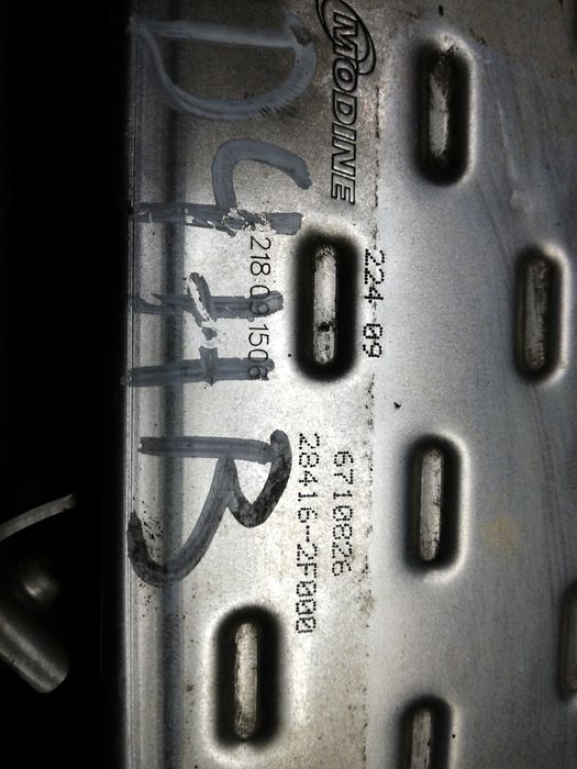 Chłodniczka spalin EGR 28416-2f000Hyundai Kia 2 2 CRDi