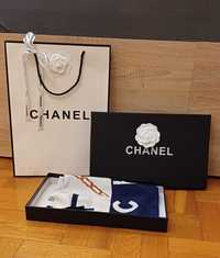 Chanel jedwabna chusta