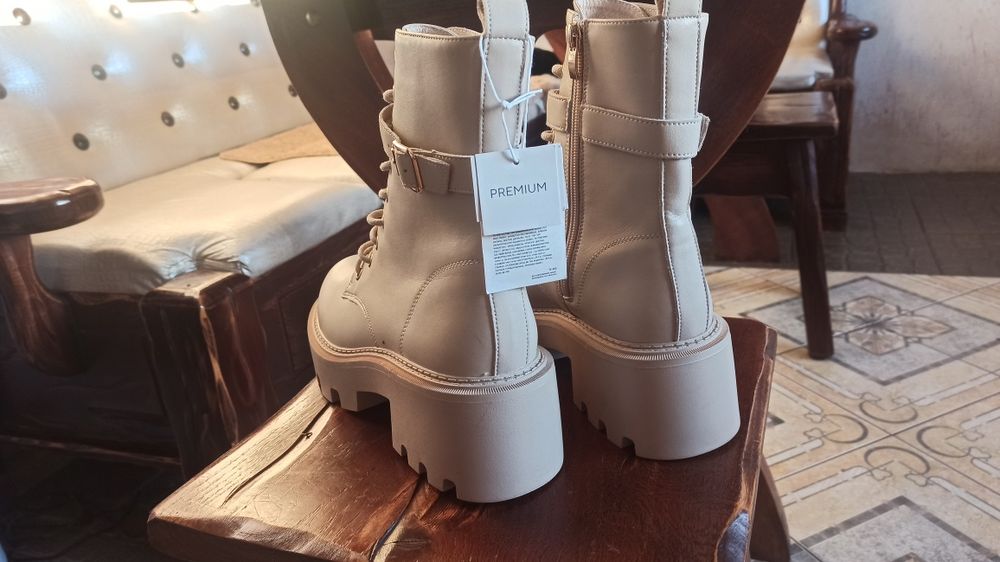 Черевики шкіряні жіночі 40р.