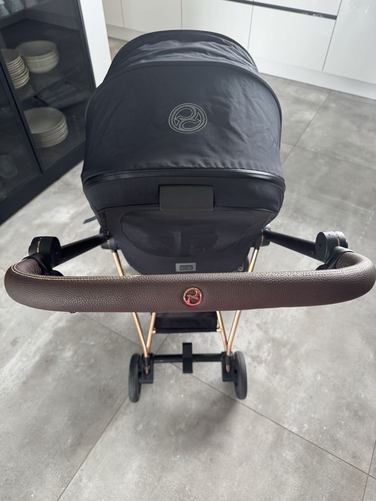 Wozek cybex mios 3.0 rose gold czarny