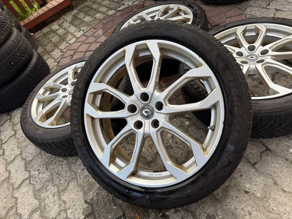 Felgi aluminiowe 20" 5x114,3 Renault Scenic IV z oponami zimowymi