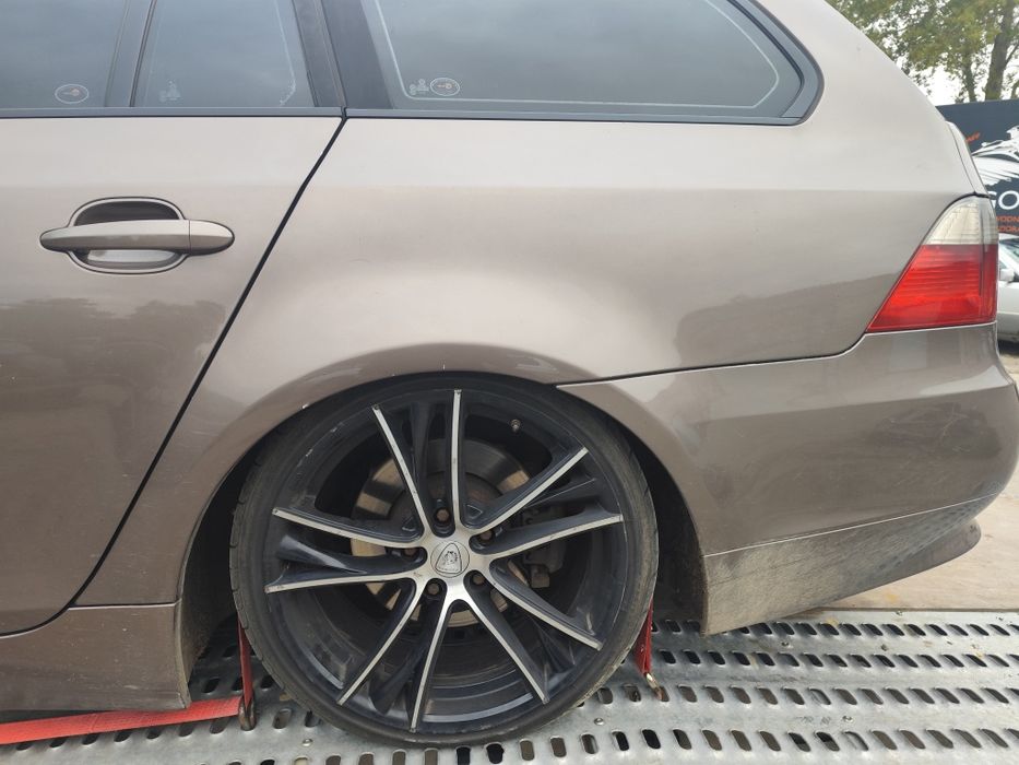 BMW E61 3.0D 530D zderzak tył AMETHYSTGRAU Metallic A09/8