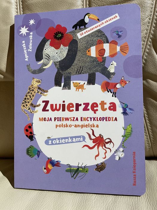 wierzęta. Moja pierwsza encyklopedia polsko-angielska z okienkami