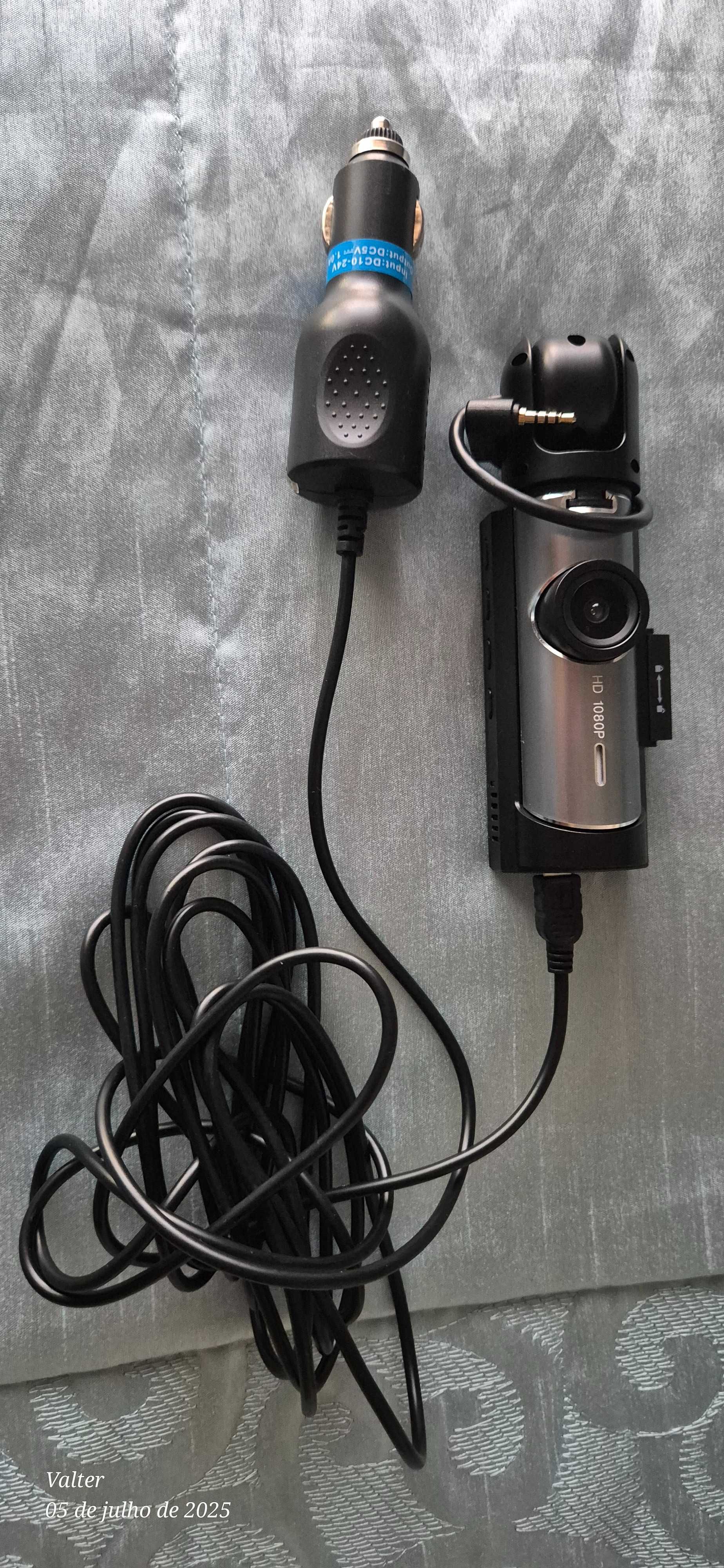 Digital Camera para carro com 2 cameras