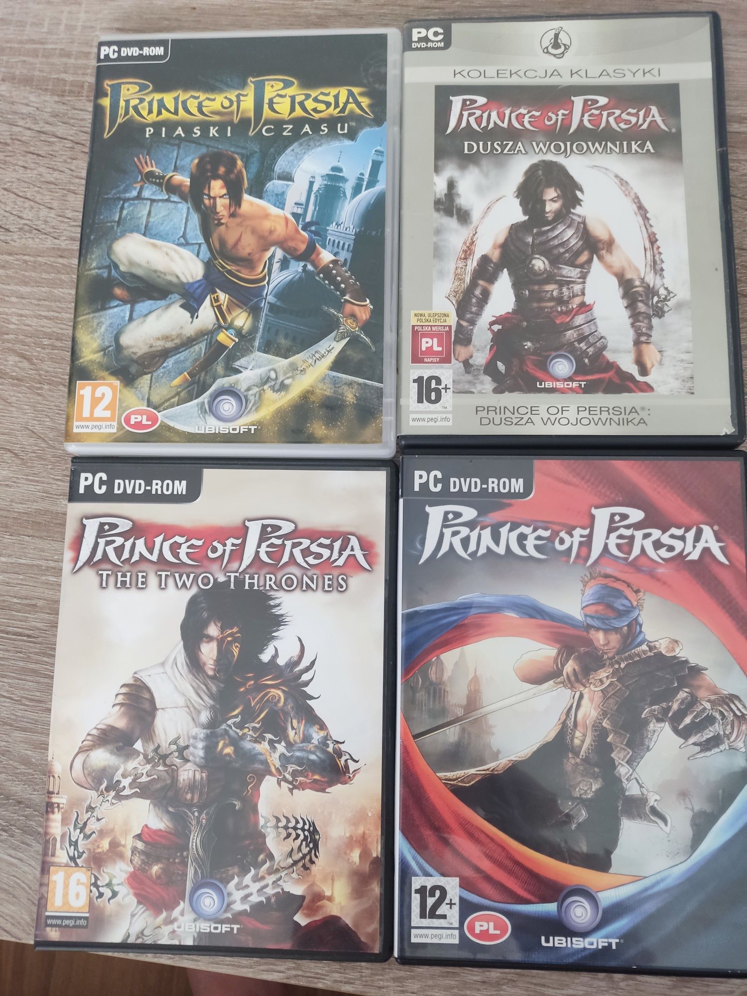 Pakiet gier Prince of Persia PC DVD