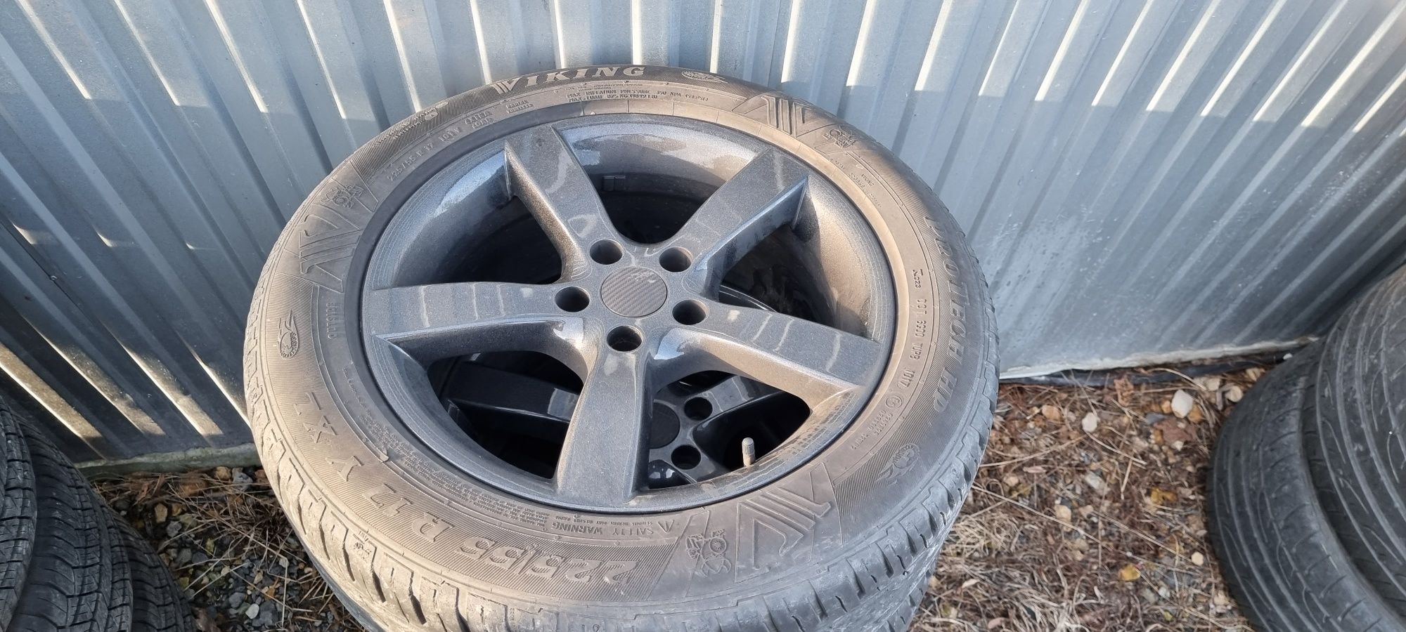 Sprzedam Felgi z Oponami Letnimi 5x112 Cały komplet 225/55R17