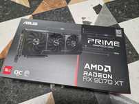 ASUS Radeon RX 9070 XT Prime OC Plomba, Dowód Zakupu Nowa