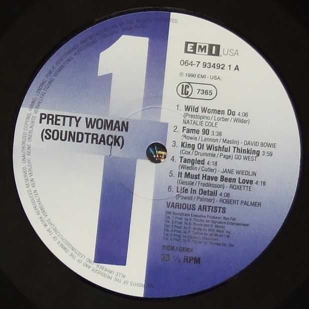 Various – Pretty Woman (Original Motion Picture Soundtrack)