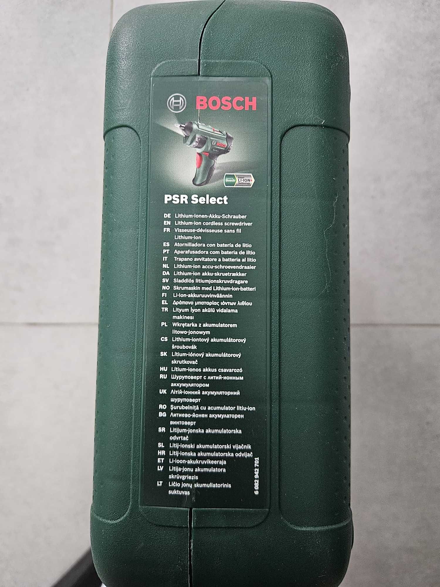 BOSCH Wkrętarka akumulatorowa 3,6V PSR SELECT  - NOWA, WROCŁAW!