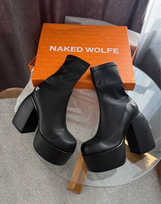 Naked Wolfe на каблуці. Боти Naked Wolfe