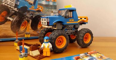 Lego City Auto Samochód Monster Truck 60180 Super stan