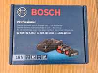 Bosch Professional Zestaw startowy GBA 18V 2Ah/GBA 18V 4Ah/GAL 18V-40