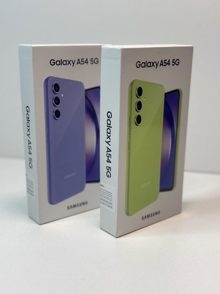 Смартфон Samsung Galaxy A54 5G 8/256/126 GB жовтий/фіолетовий