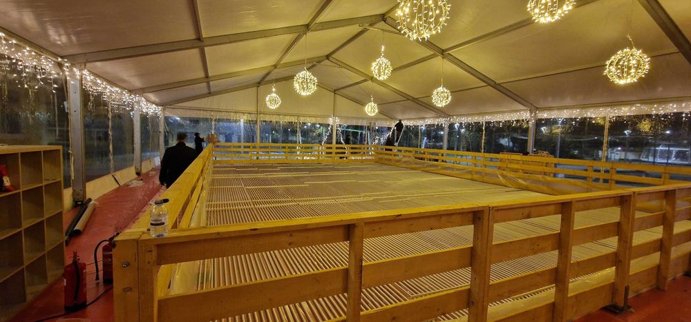 Pista de Gelo Natural Completa – 150m2