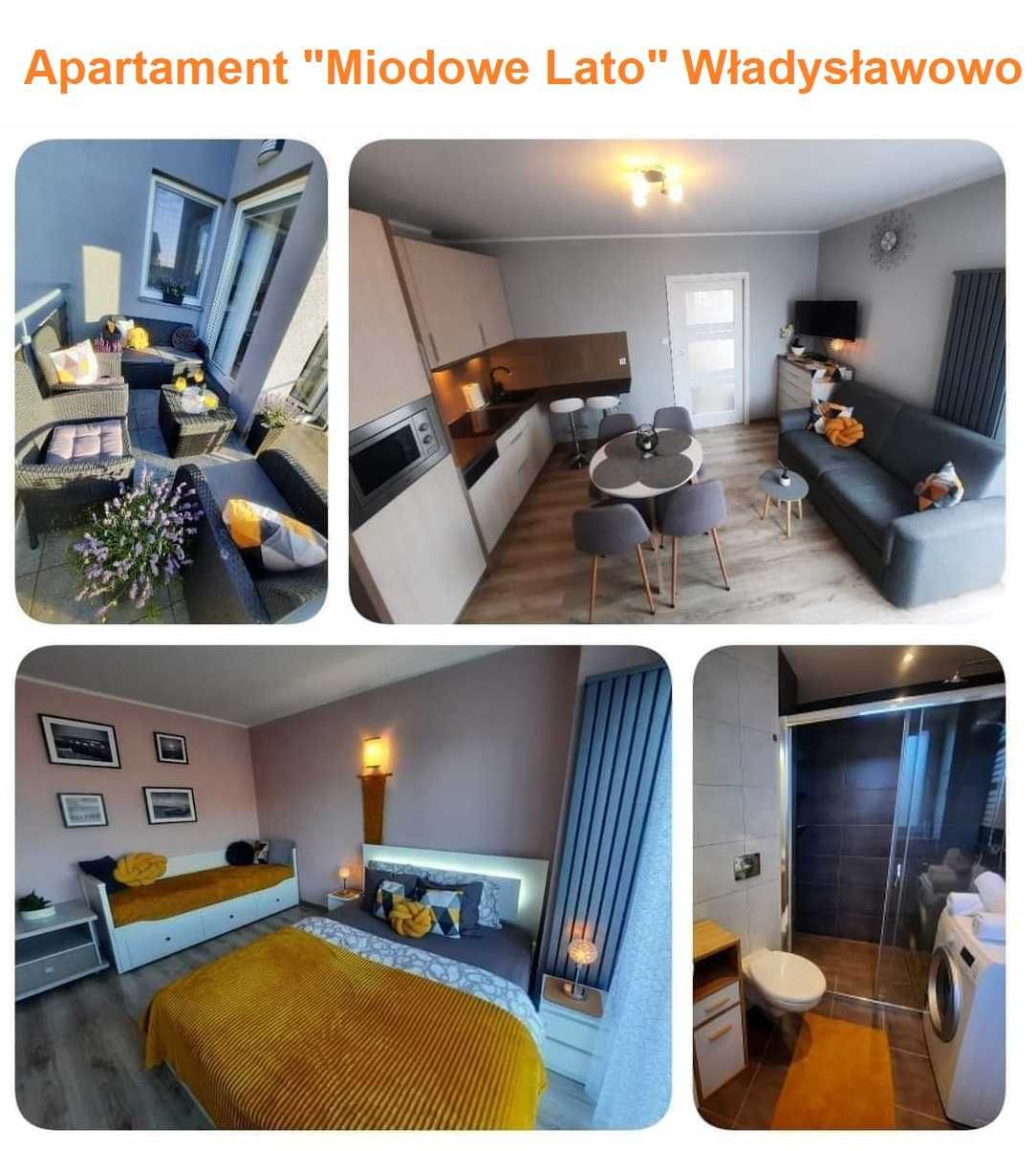 Władysławowo apartament Wschód Słońca 2pokoje 2-5os parking 300m morze