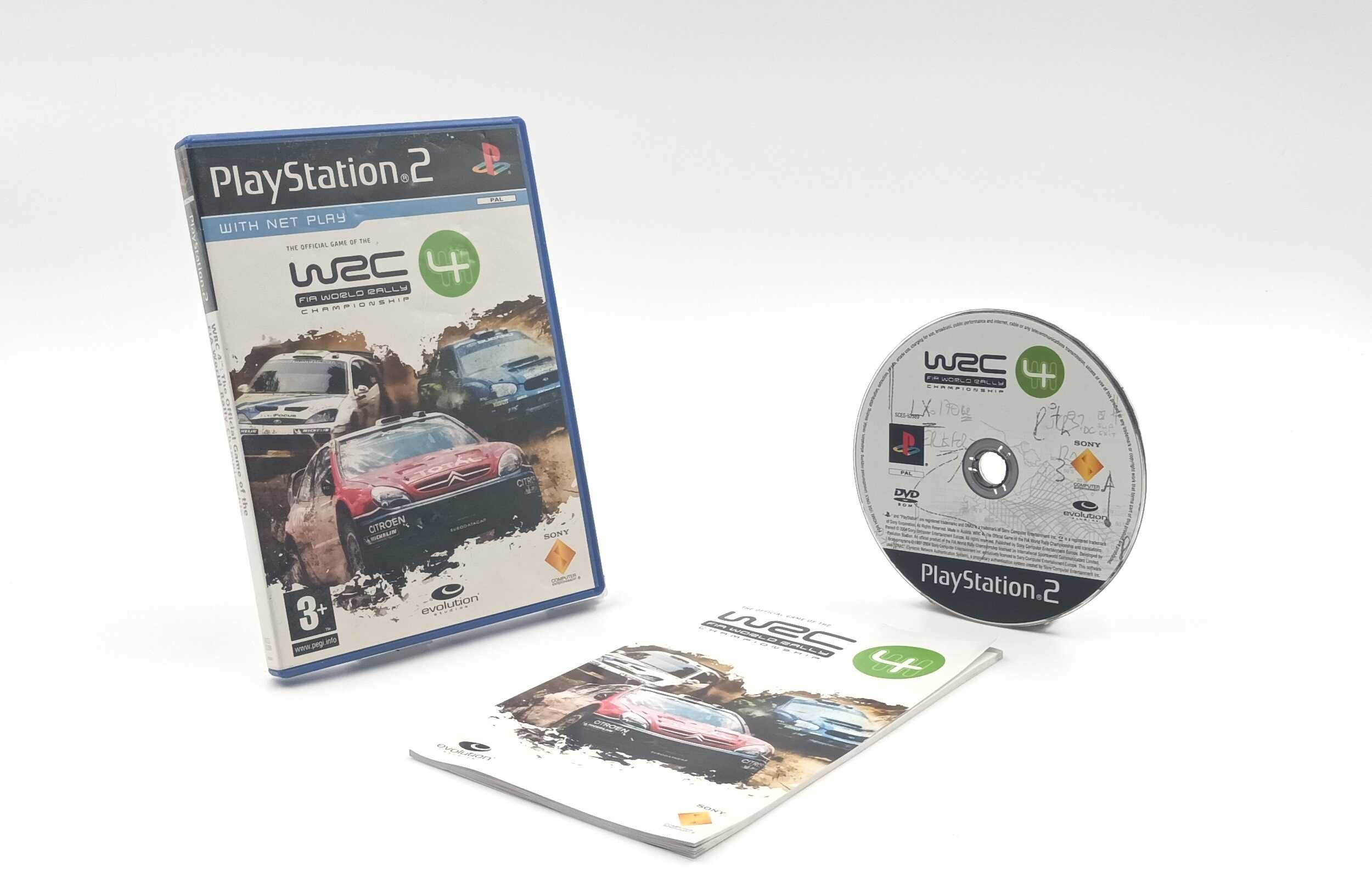 WRC 4: The official game of the FIA PS2