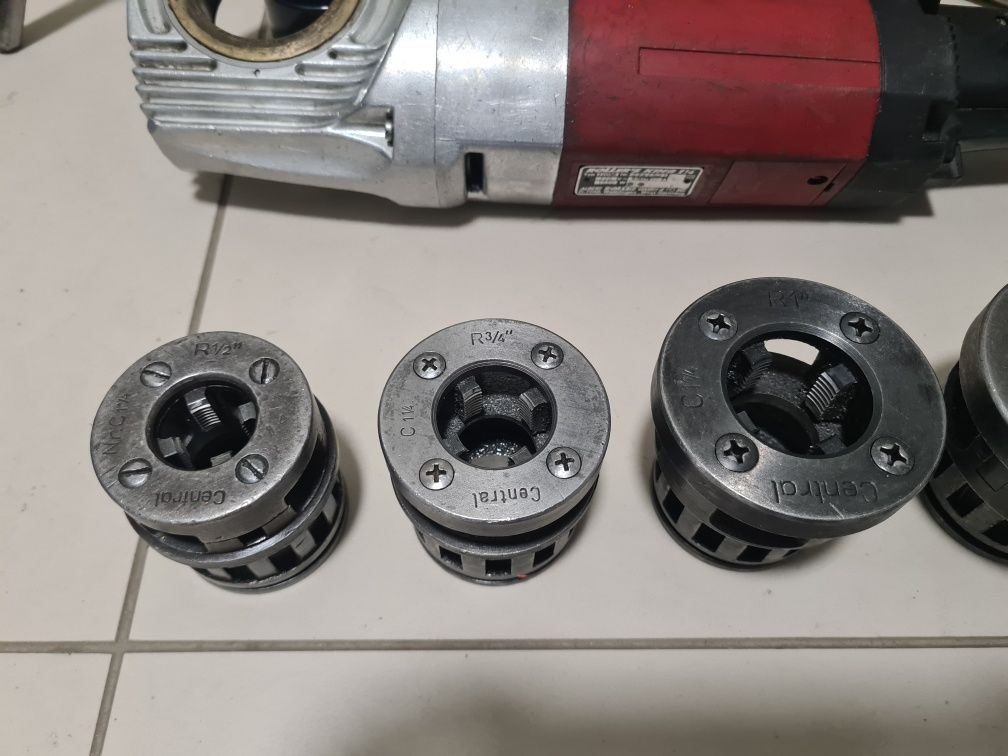 Niemiecka Gwintownica do rur Roller King 1 1/4"