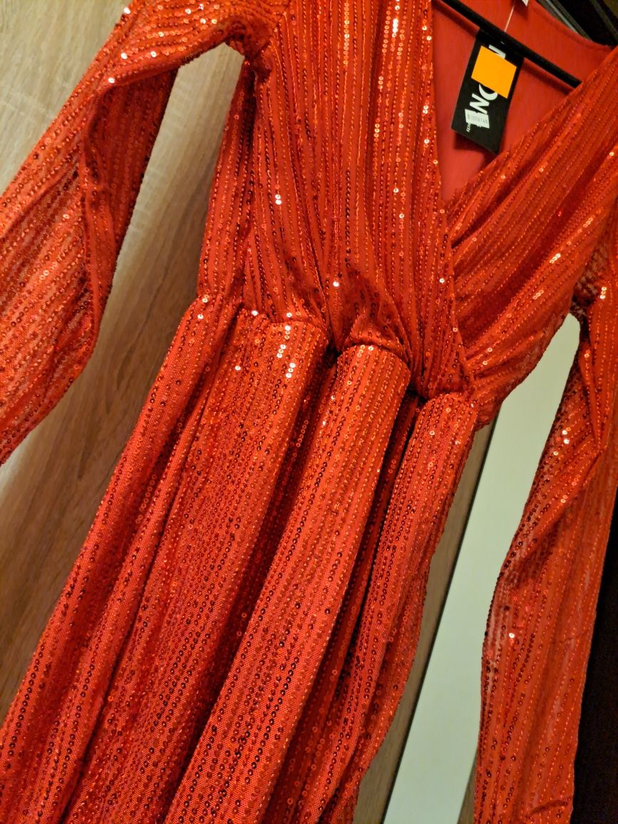 Sukienka czerwona rozmiar: S