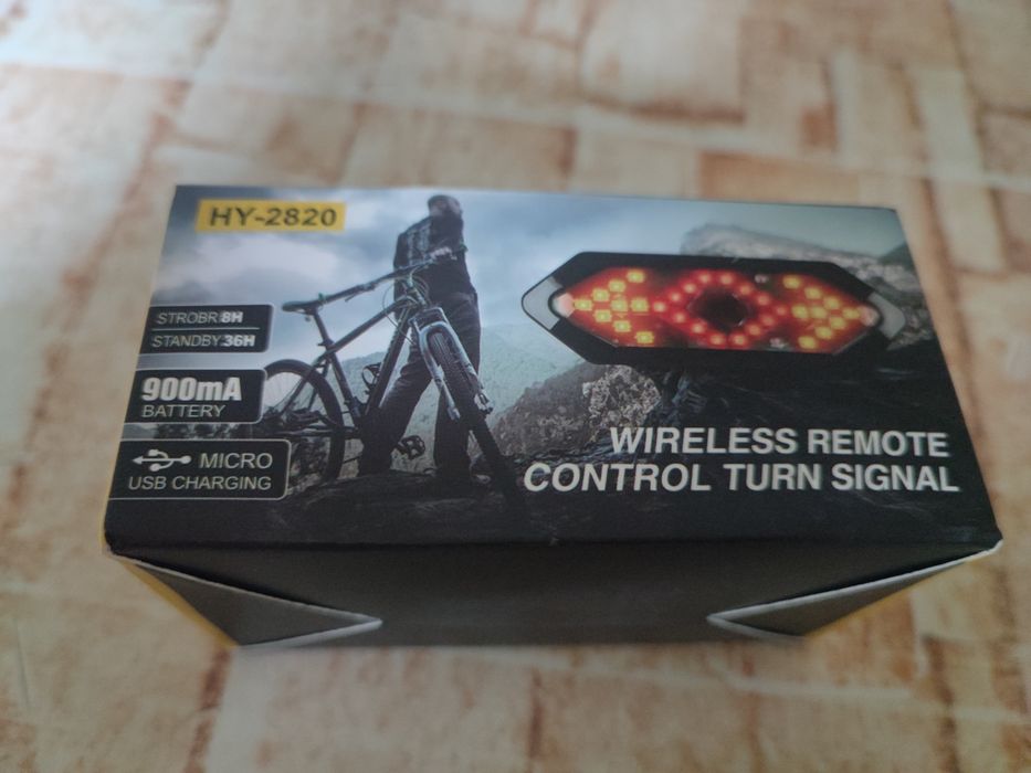 Światło migacz rowerowy nowy
