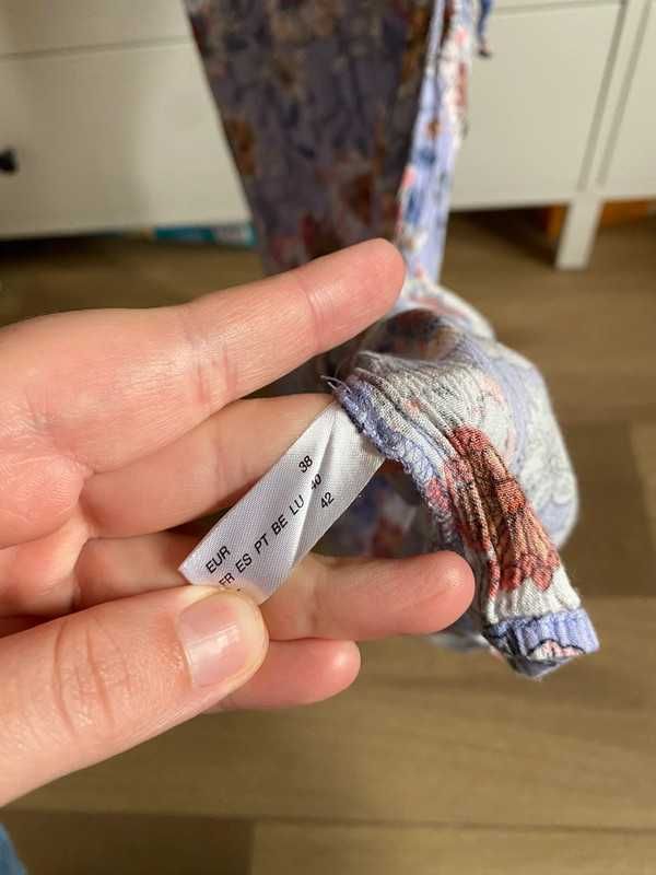 sukienka w kwiaty wiskoza