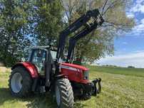 Massey Ferguson 7465 Dyna VT Fendt VARIO, przed TUZ i TUR, super stan