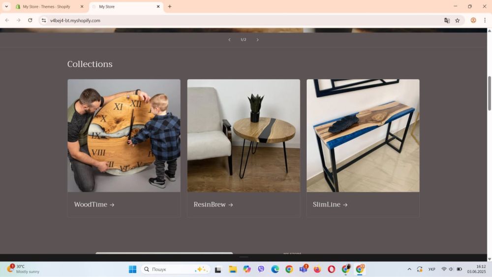 Shopify-магазин під ключ до 13 червня 9 000грн