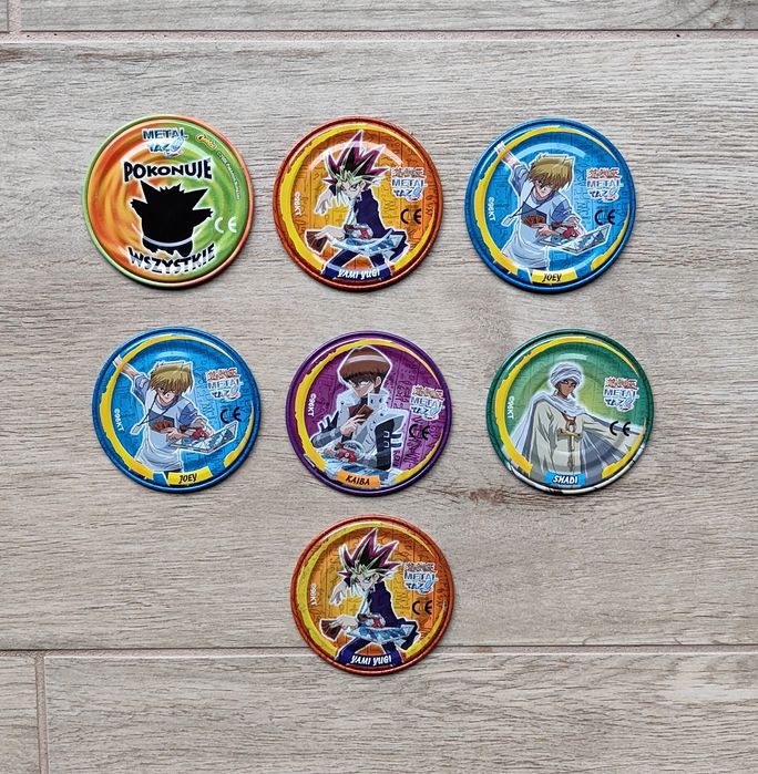 Duże big metal tazo kapsle pokemon lays cheetos