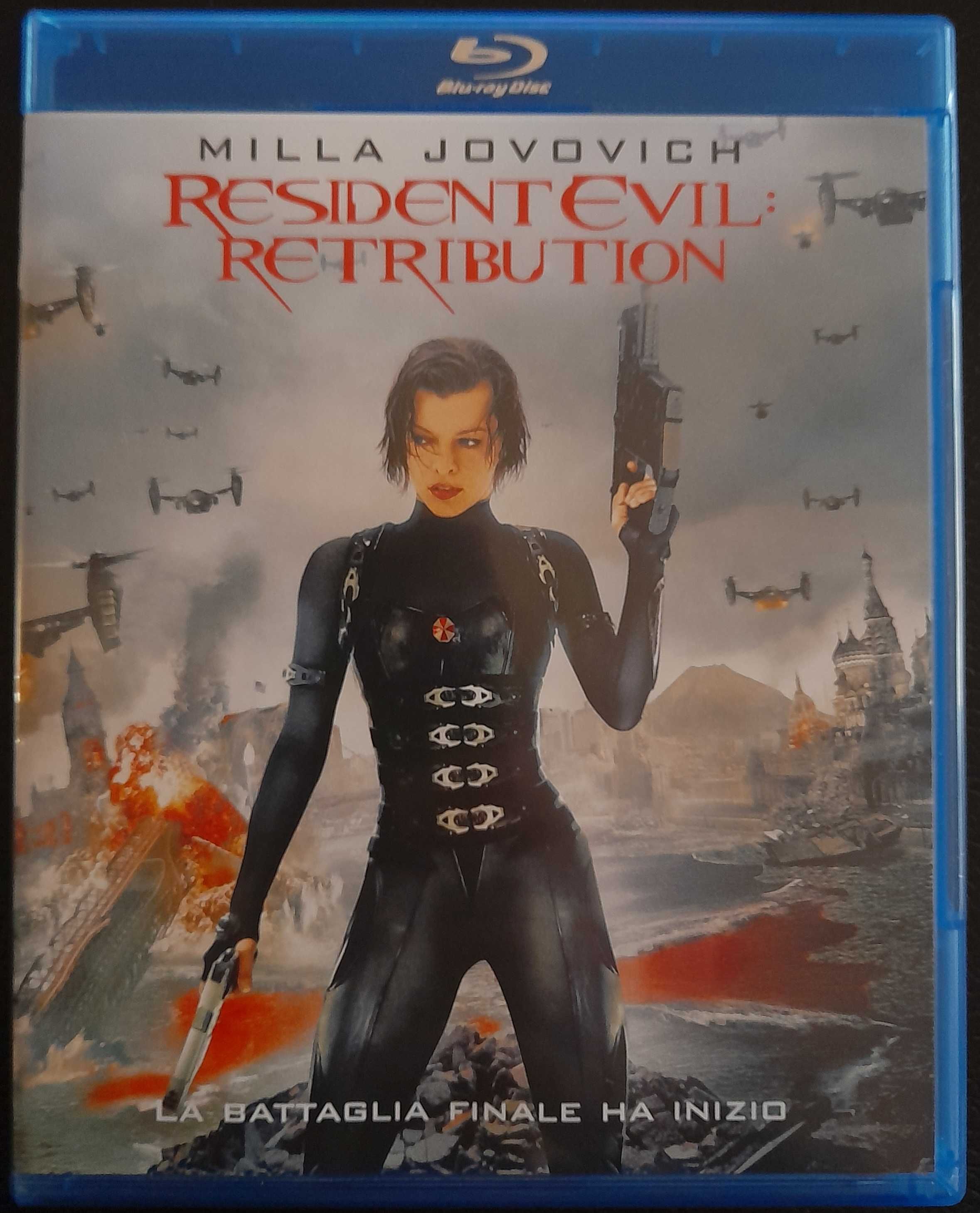 Bluray iron man 2 , Resident Evil  Retribution