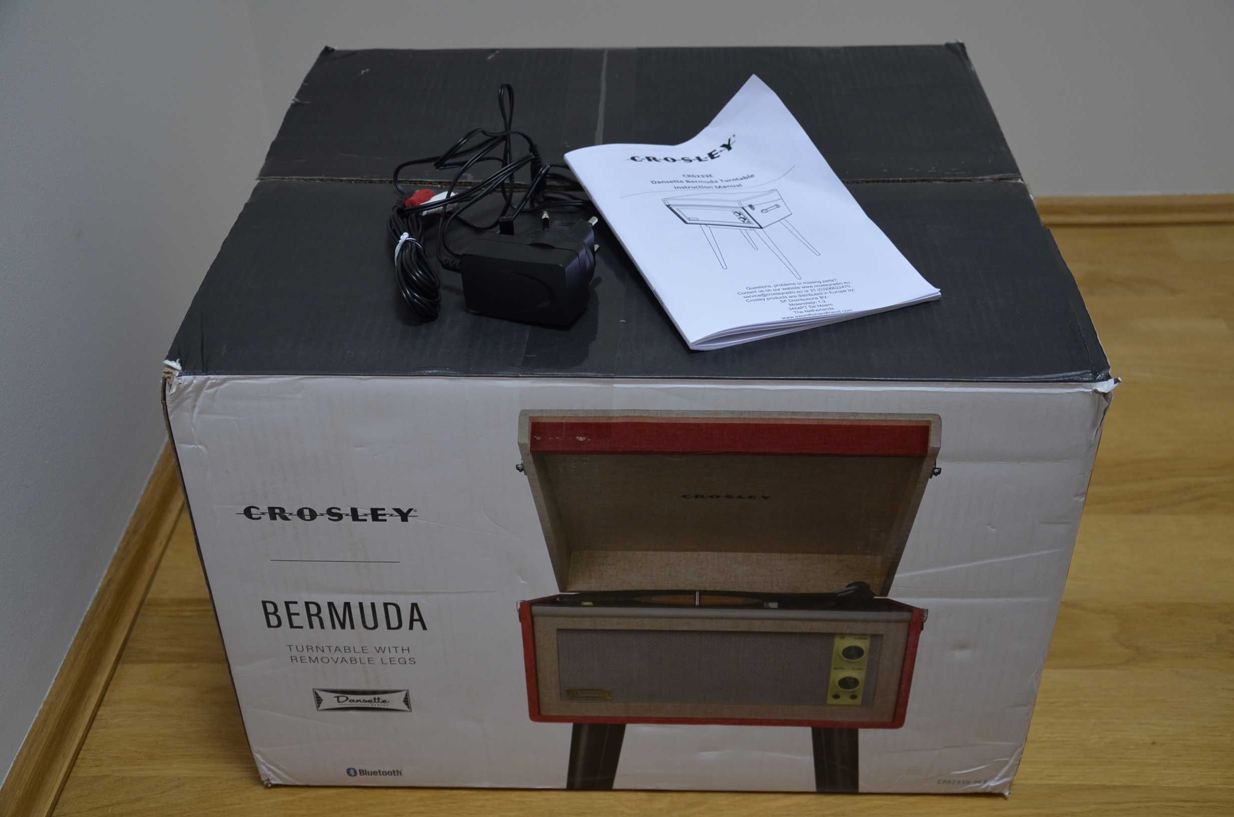 gramofon adapter Crosley Bermuda retro vintage głośnik bluetooth