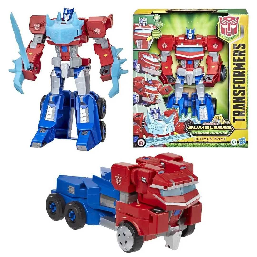 Трансформер Оптимус Прайм Transformers Roll and Change Optimus Prime