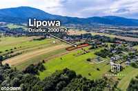 Widokowa działka | 20 a | zielona okolica | Lipowa