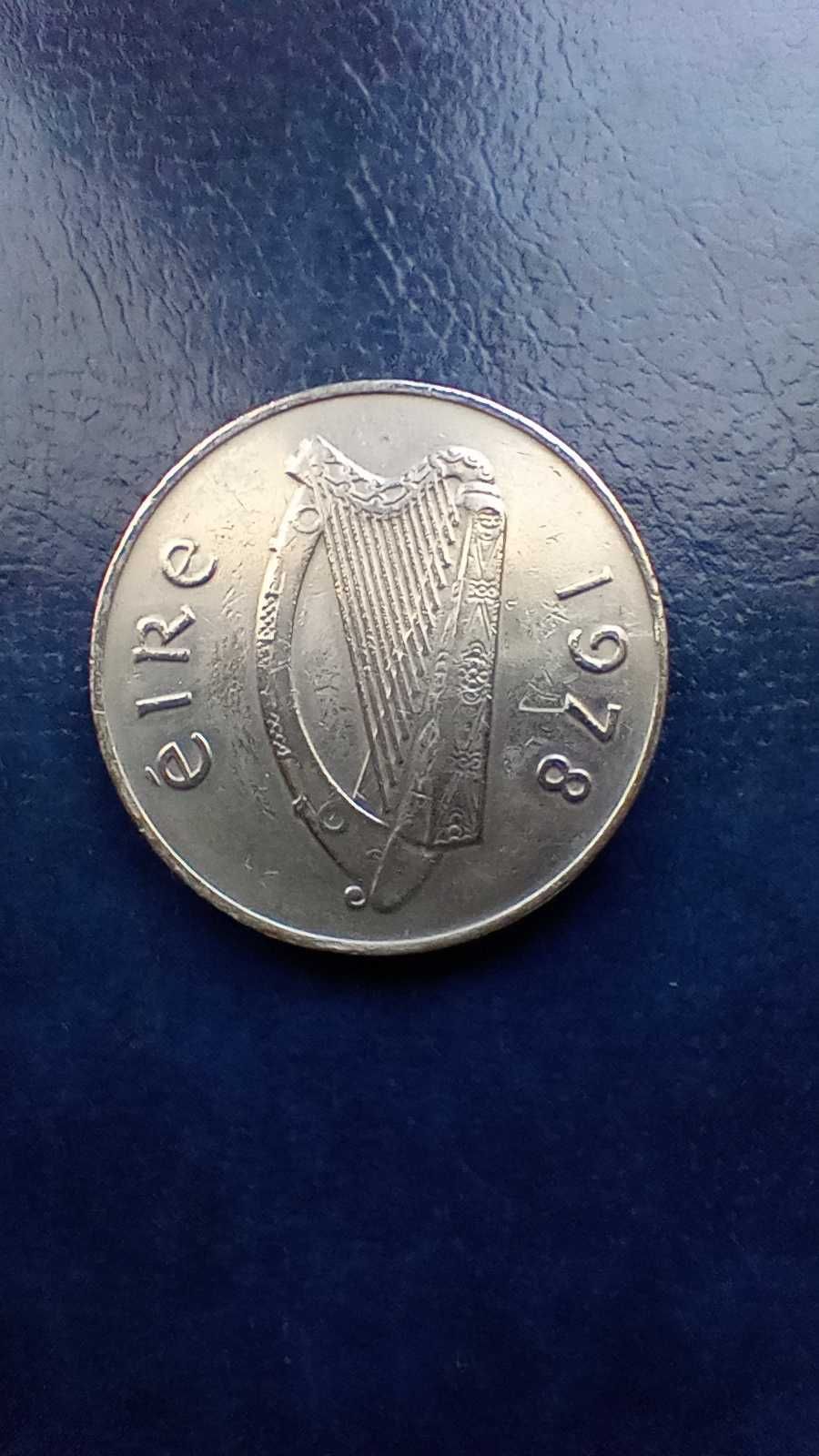 Stare monety  10 pens 1978 Irlandia