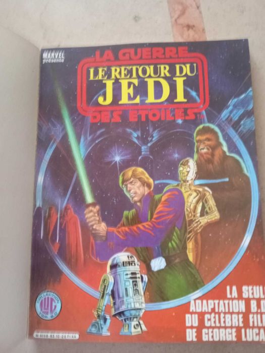 Star wars o regresso de jedi em bd