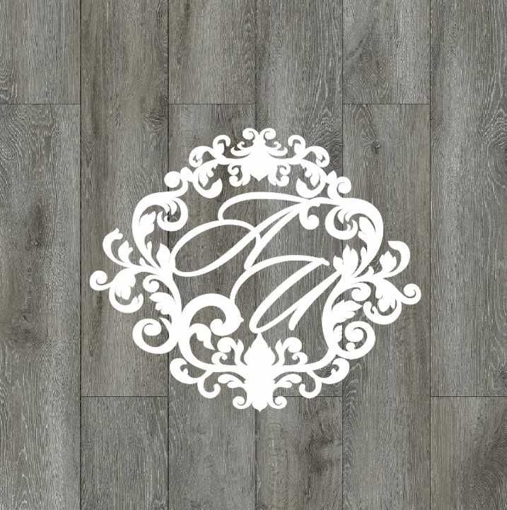 Monogram ślubny, herb rodzinny