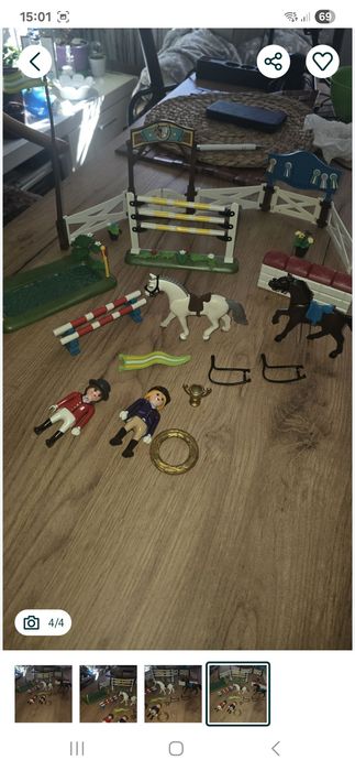 Playmobil 6930 turniej jeździecki konie figurki itp