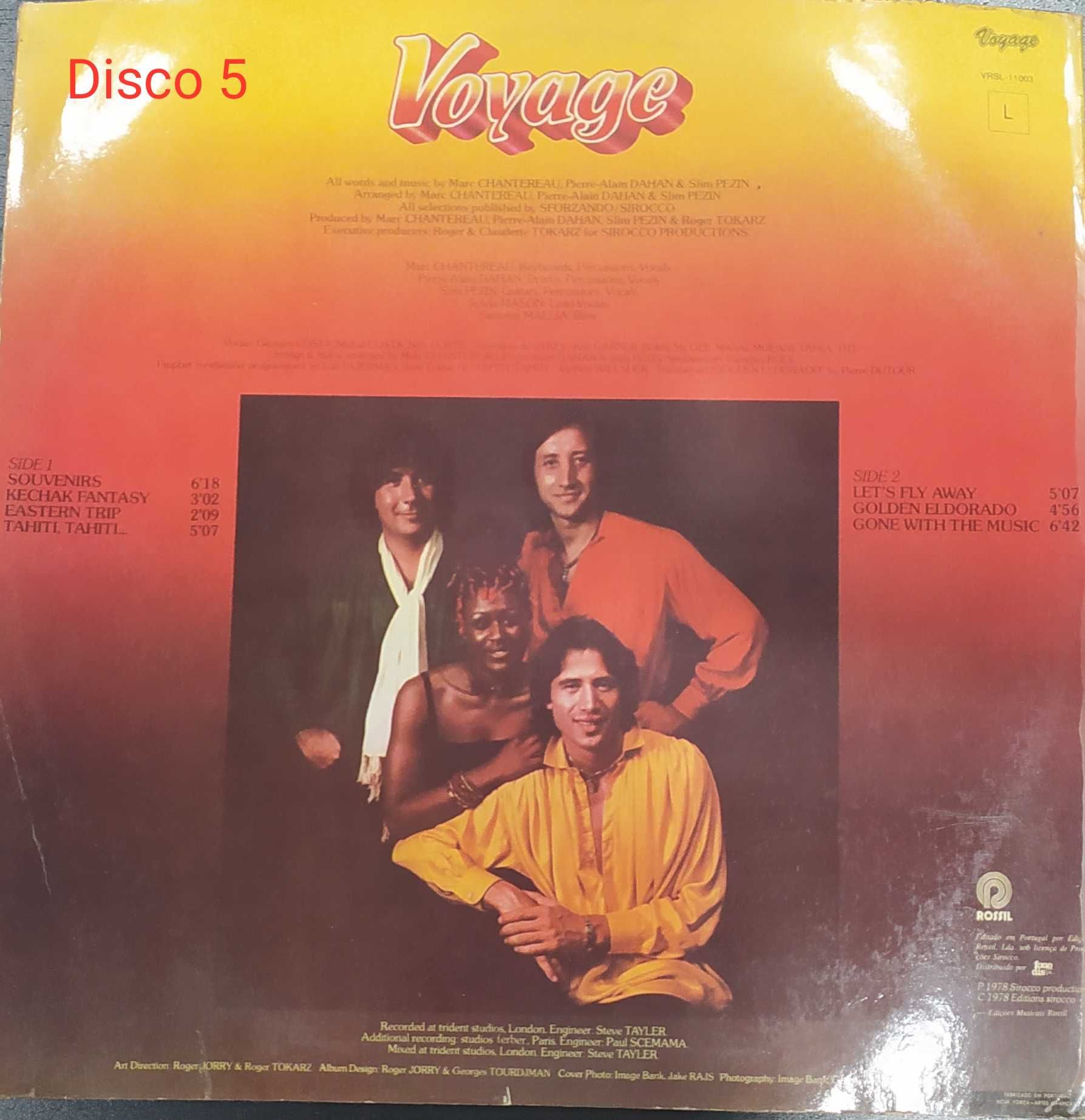 Voyage > Fly Away LP Disco 5