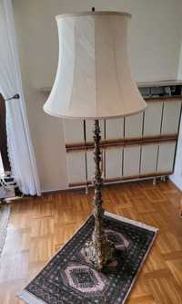 Antyk Mosiężna lampa stojąca 160cm