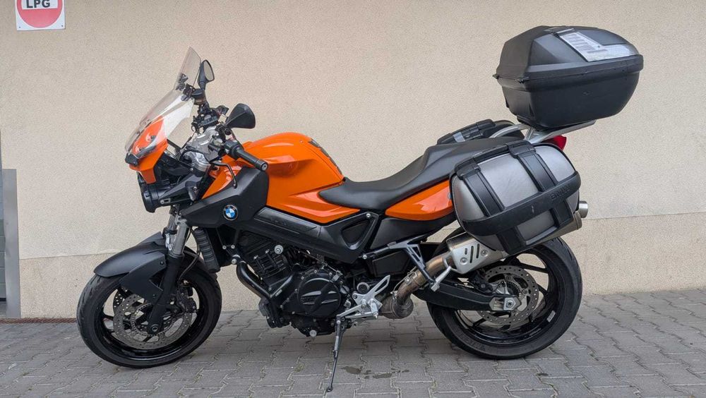 Motocykl BMW F800R - Kufry, Bez wkładu, gmole, ABS, LED, alarm, SERWIS