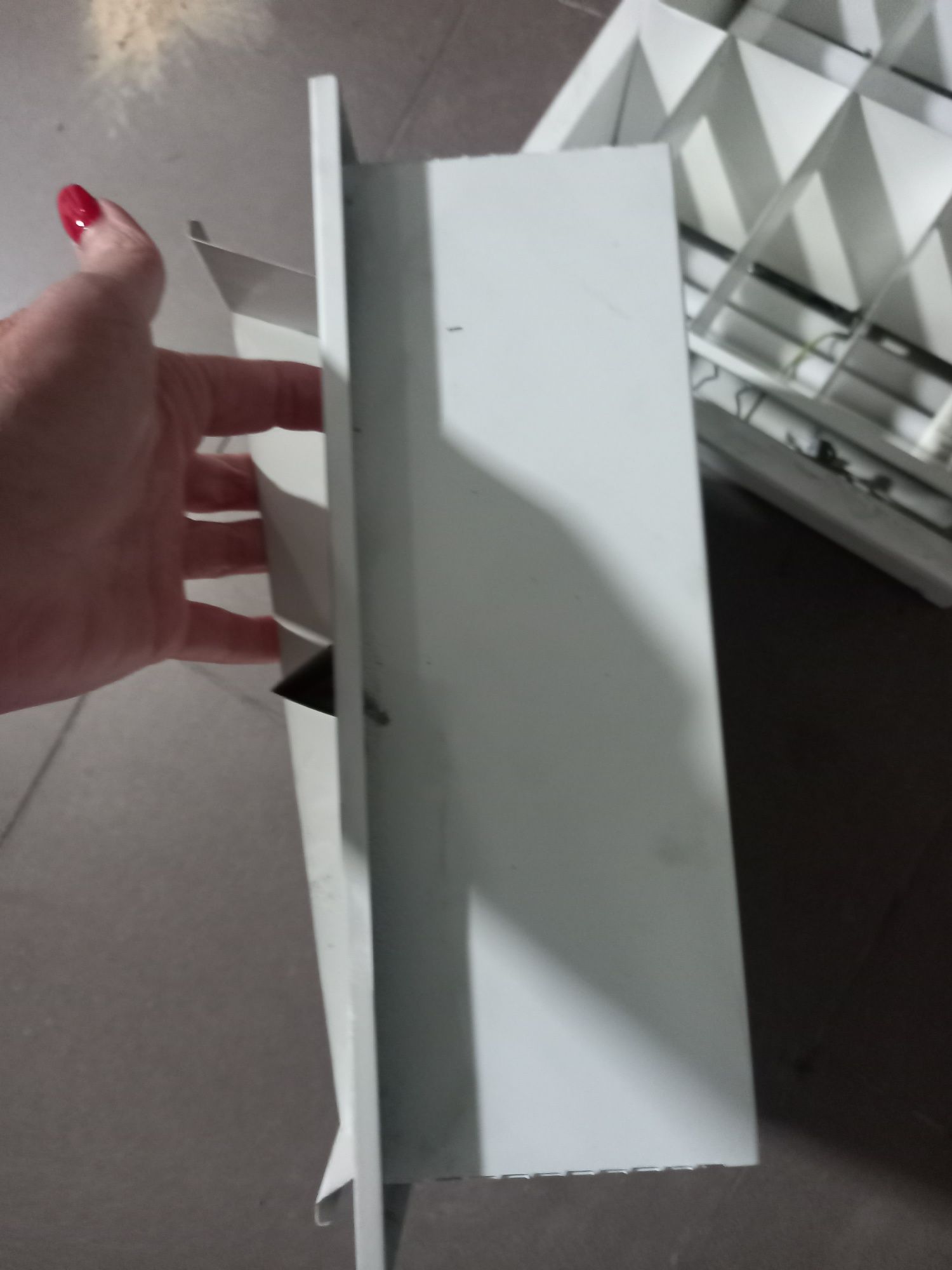Iluminação de tecto conjunto de duas armaduras com lampadas
