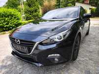 Mazda 3 Nakama Bixenon Navi Kamera Alcantara, Lekkie Przetarcie z DE