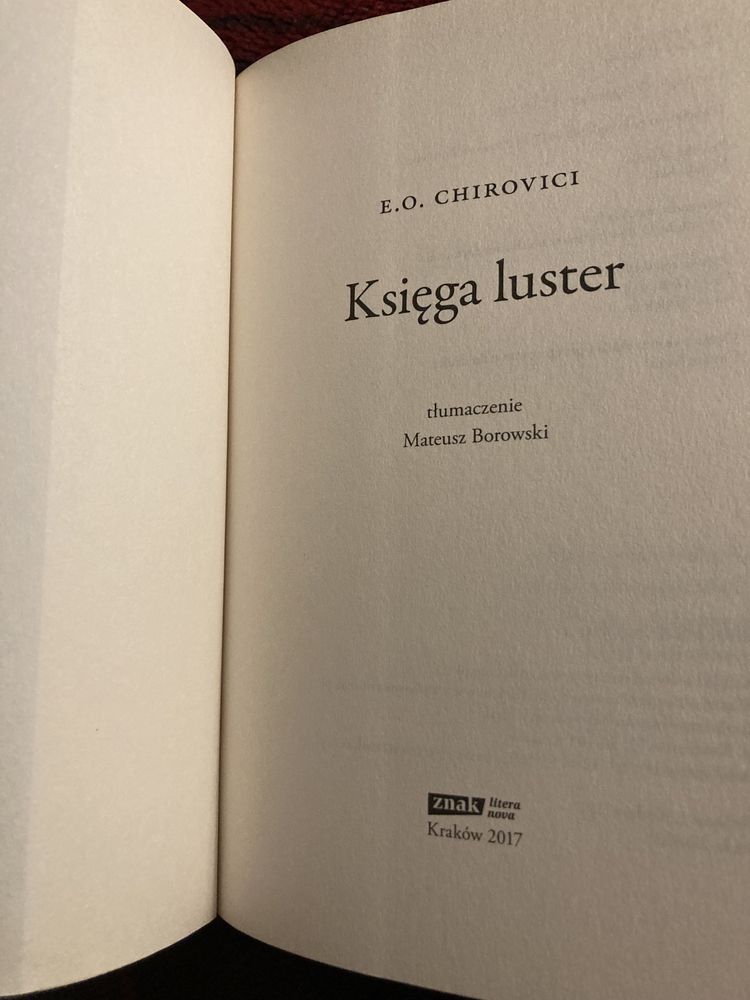 Księga Luster E.O.Chirovici