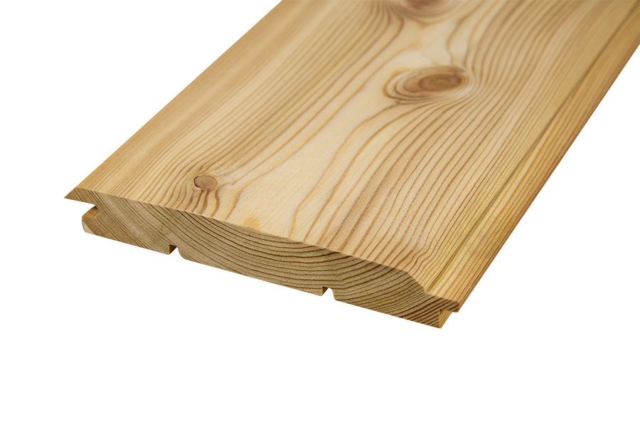 Deski elewacyjne Modrzew Syberyjski profil Faza 20x120 mm klasa C