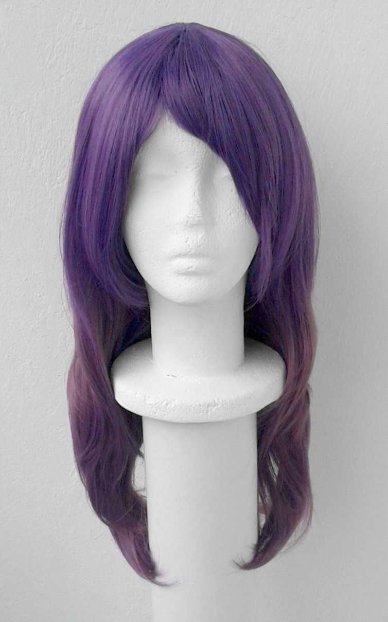 Kiss Him not me Serinuma Kae fioletowa ombre peruka cosplay wig