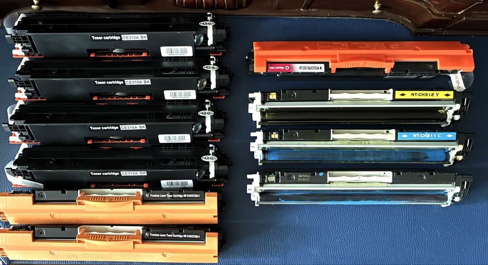 Zestaw tonerów (mix) do drukarki HP CP1025NW / HP M176 / HP M177 etc.