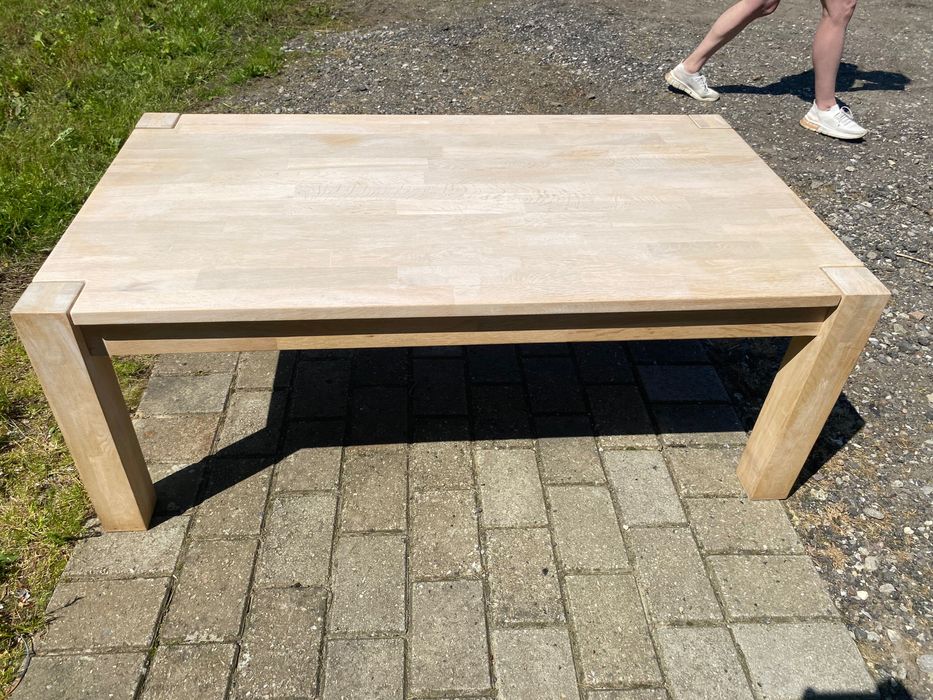 Debowa ława do salonu stolik kawowy