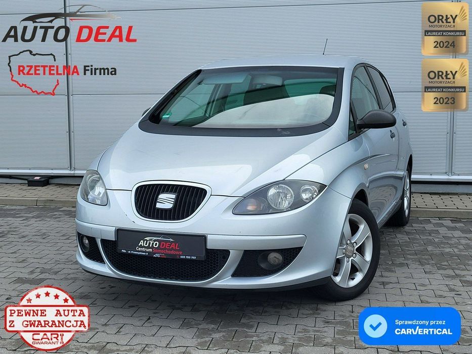 Seat Altea 1.9d,105KM,Klimatyzacja, AUTO DEAL Piła, Auto Komis, Gwarancja,